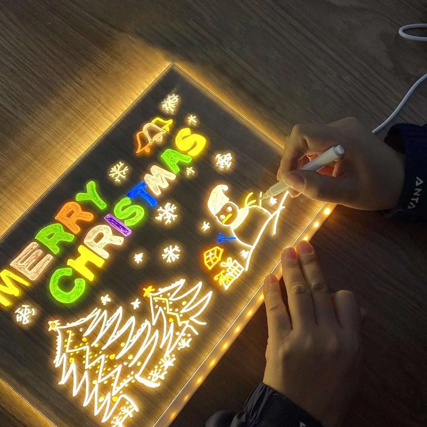 Glowing Acrylic Message Board