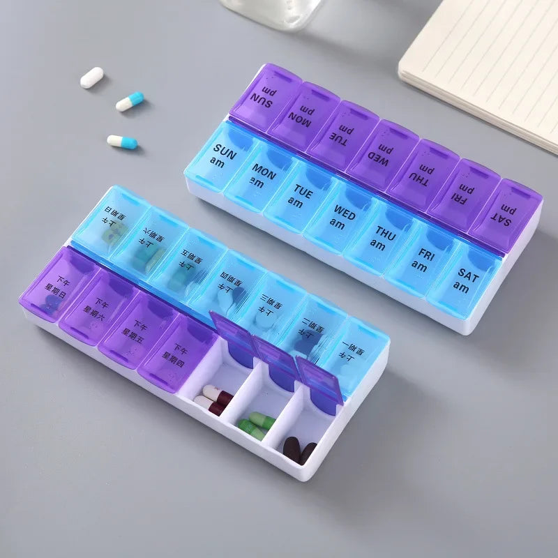 Portable Travel Pill Organizer