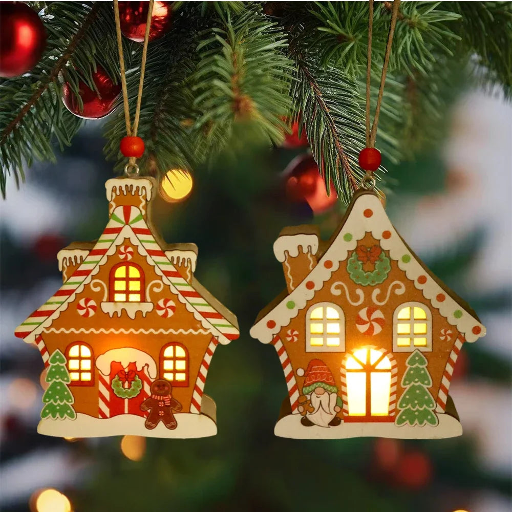 Gingerbread House Hanging Ornament