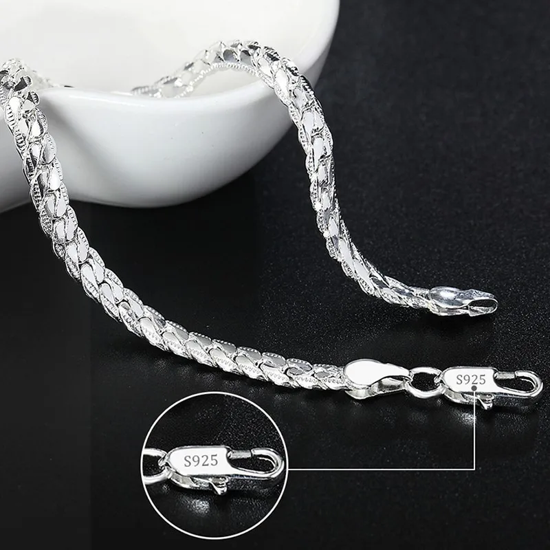 Sterling Silver Chain Bracelet