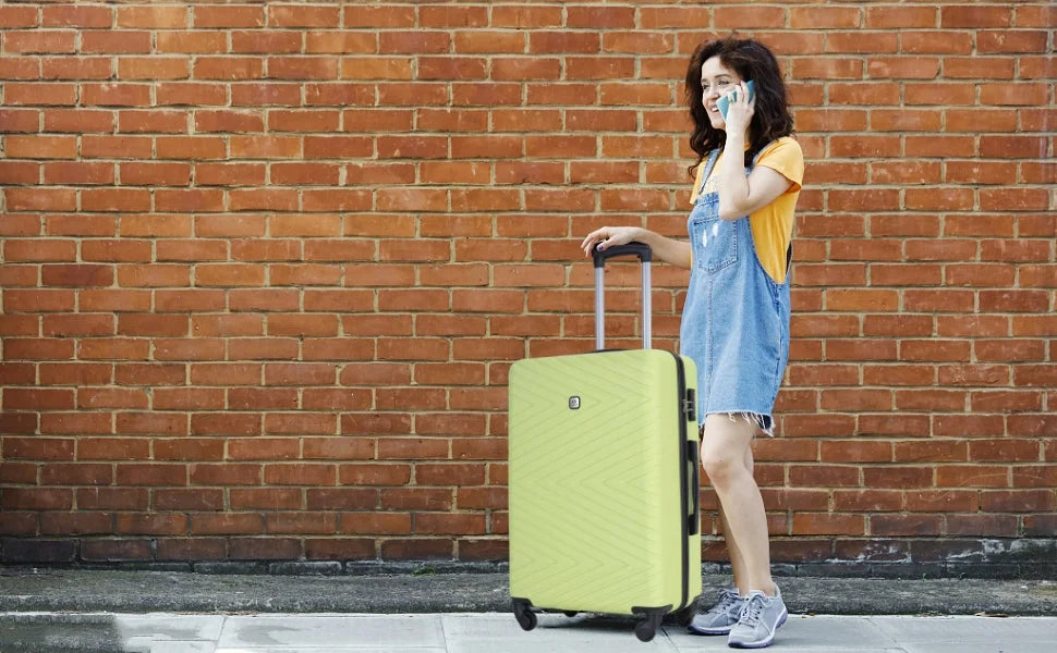 4-Piece Luggage Set With Spinner Wheels