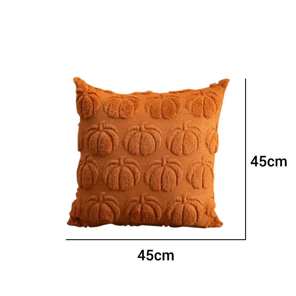 Autumn Pumpkin Pillow Covers- set of 2