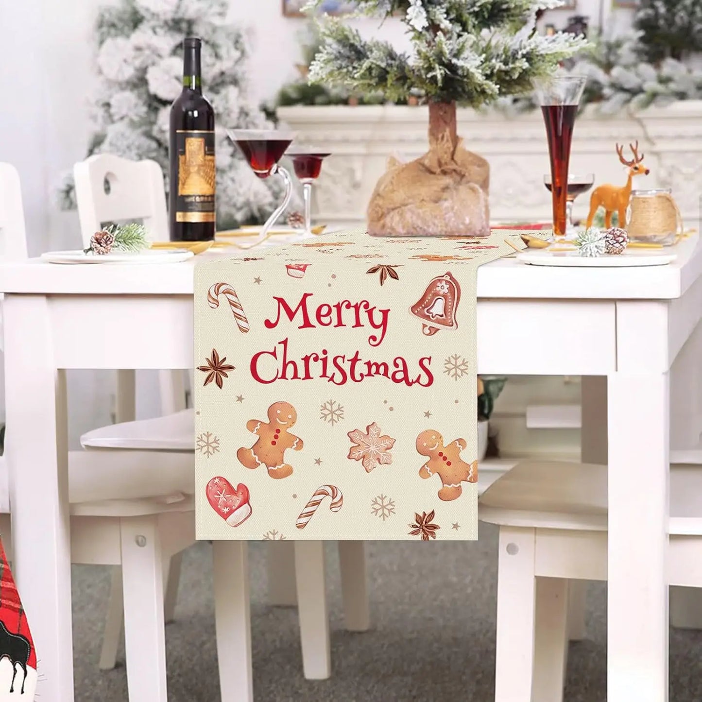 Gingerbread Table Runner