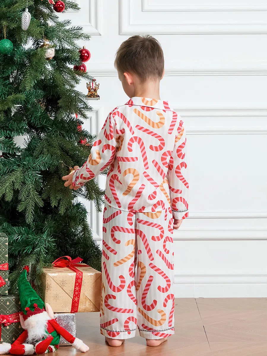 Candy Cane Family Matching Family Christmas Pajama Set