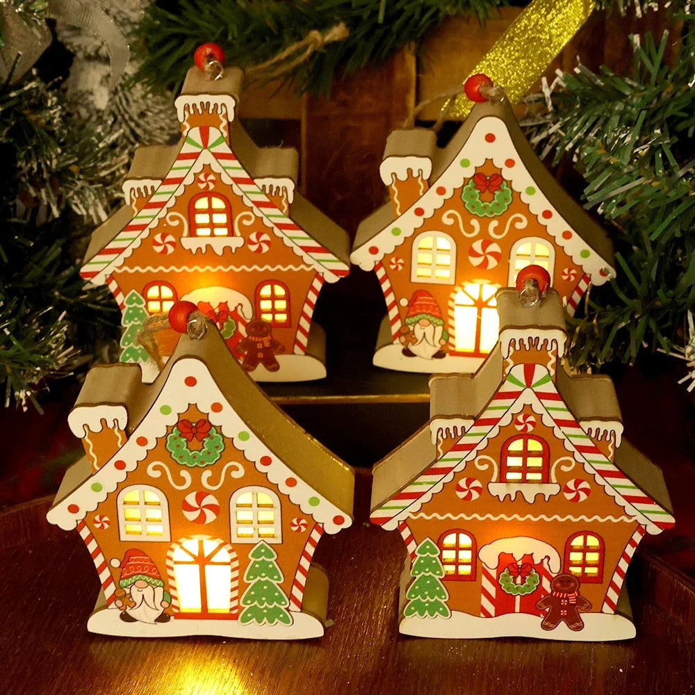 Gingerbread House Hanging Ornament