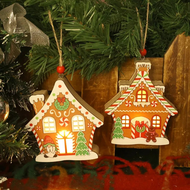 Gingerbread House Hanging Ornament