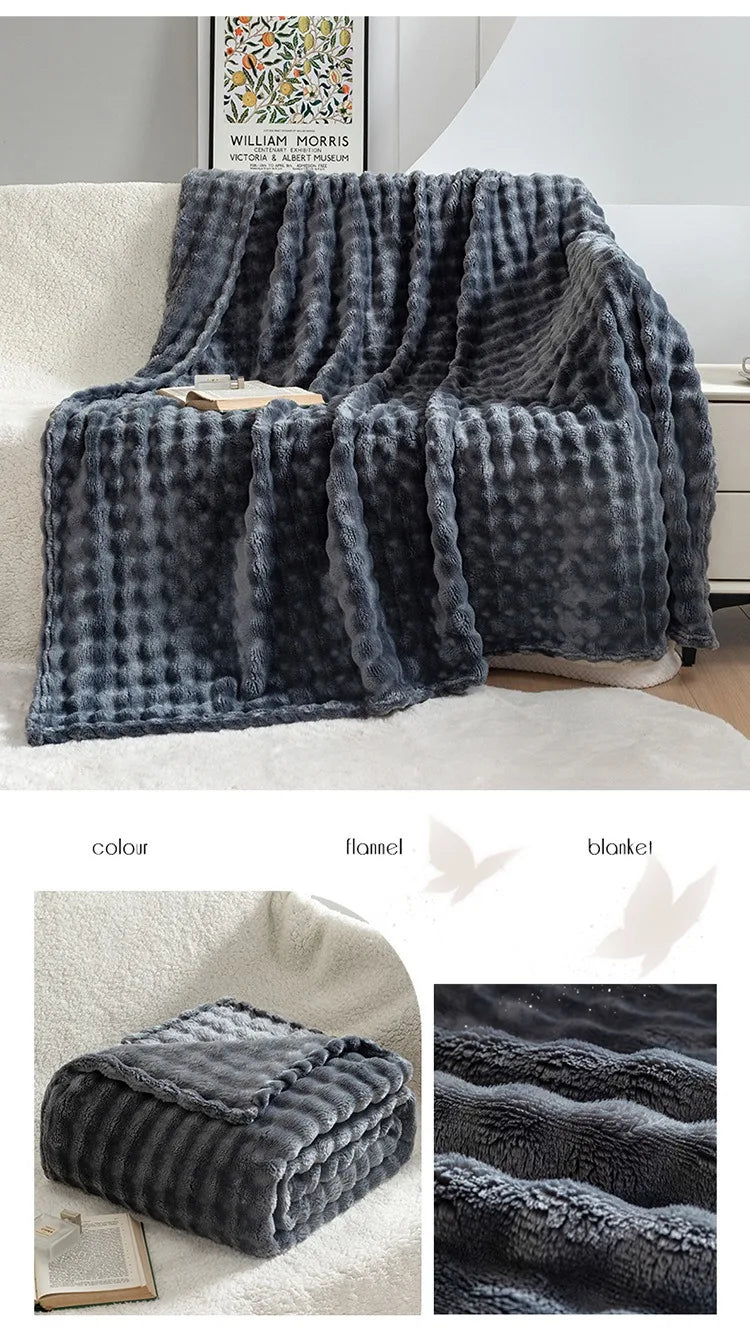 Luxury Coral Fleece Blankets