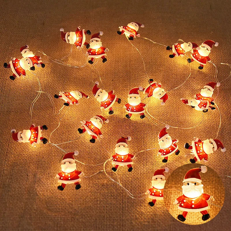 Santa Claus String Lights