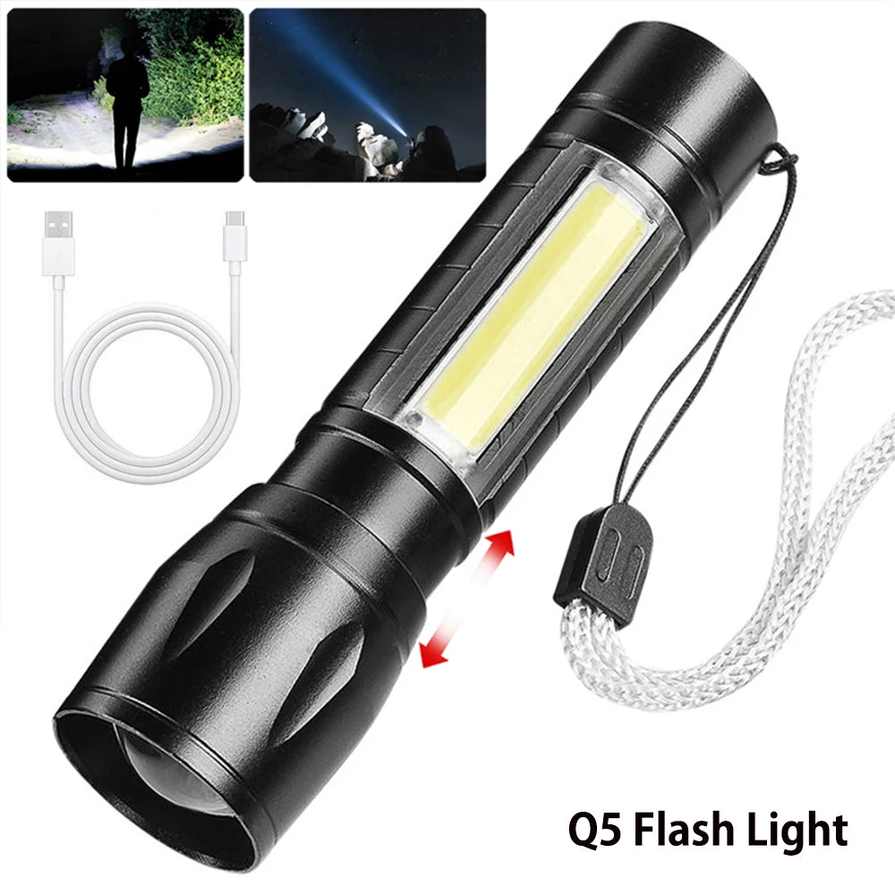 Rechargeable Super Bright Tactical Flashlight