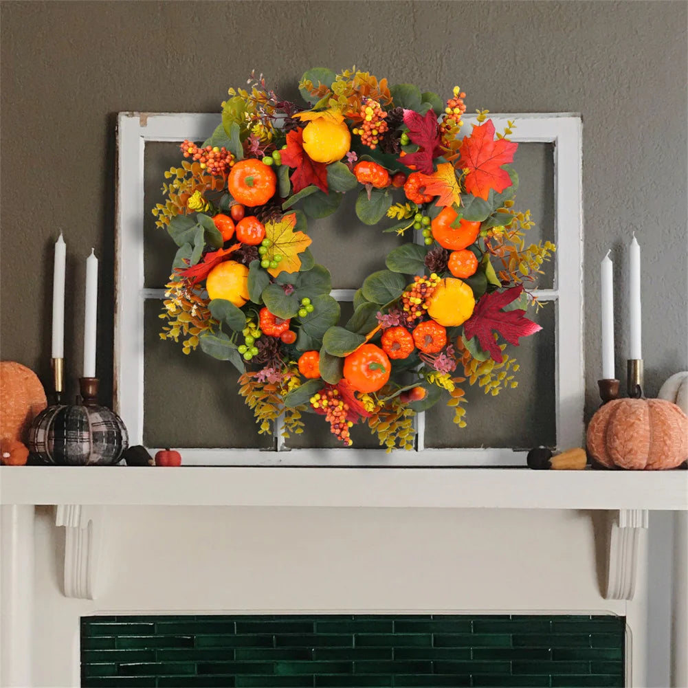 Fall Door Wreath