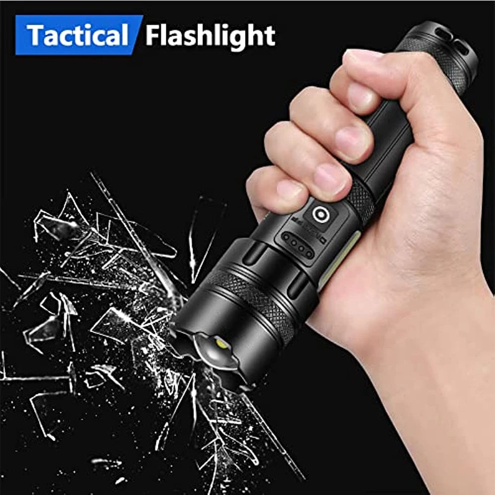 Rechargeable Super Bright Tactical Flashlight