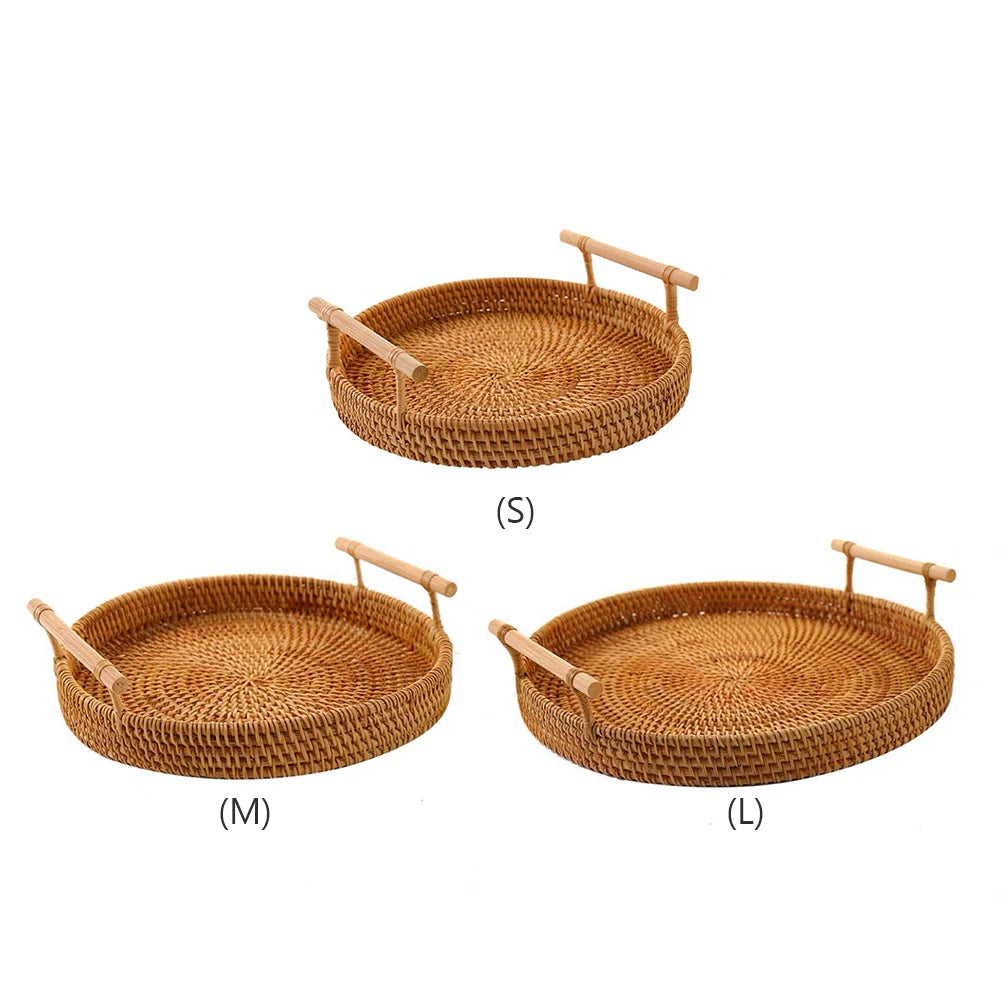 Handmade Rattan Fruit Basket