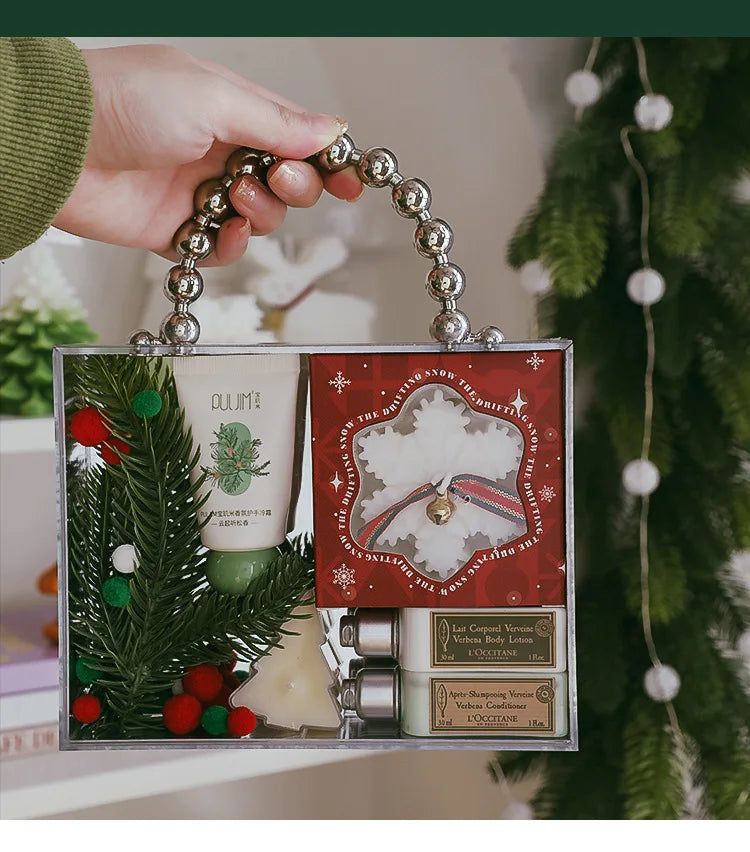 3D Snowflake Handmade Scented Candle