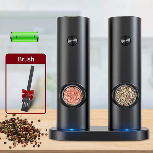 Electric Automatic Pepper Mill And Salt Grinder