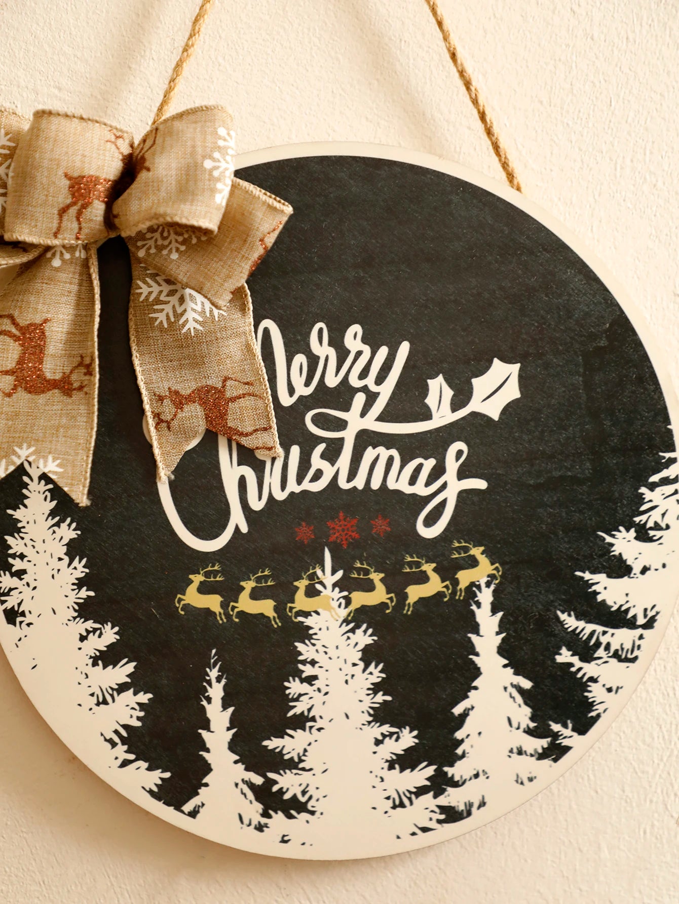 Wooden Welcome Sign- Merry Christmas