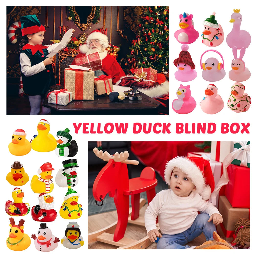 Christmas Countdown Advent Calendar- 24 days of Rubber Ducks