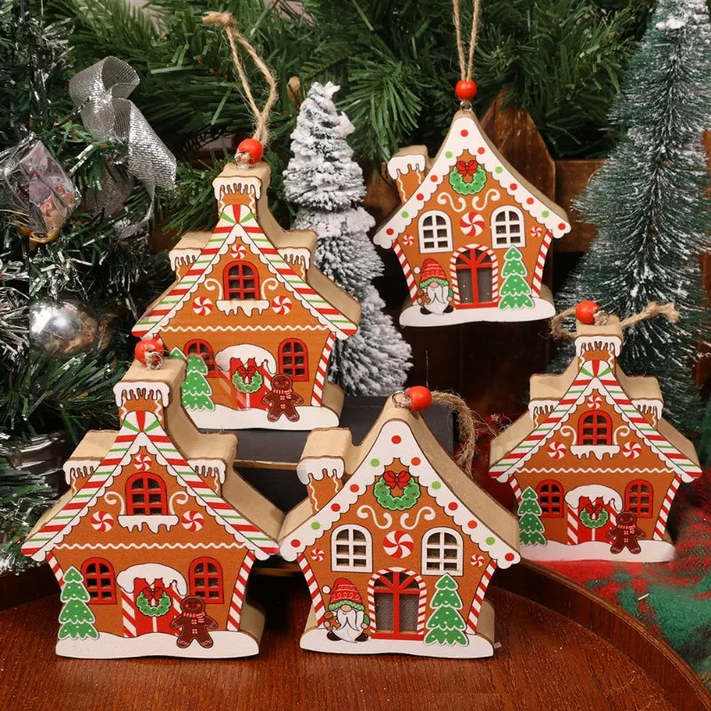 Gingerbread House Hanging Ornament