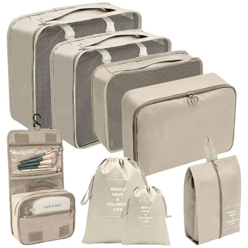 7PCS Travel Storage Bag Organizer Set