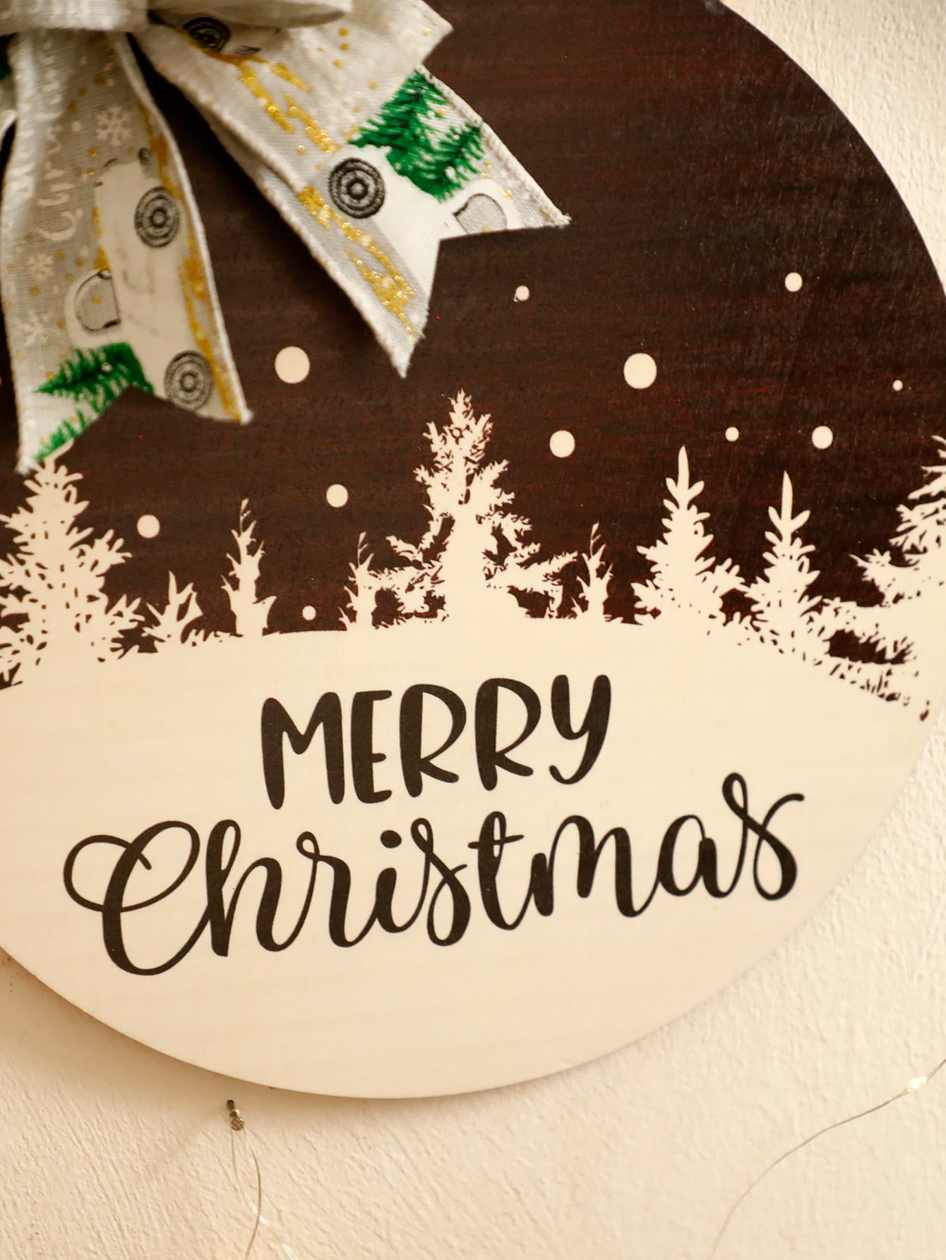 Wooden Welcome Sign- Merry Christmas