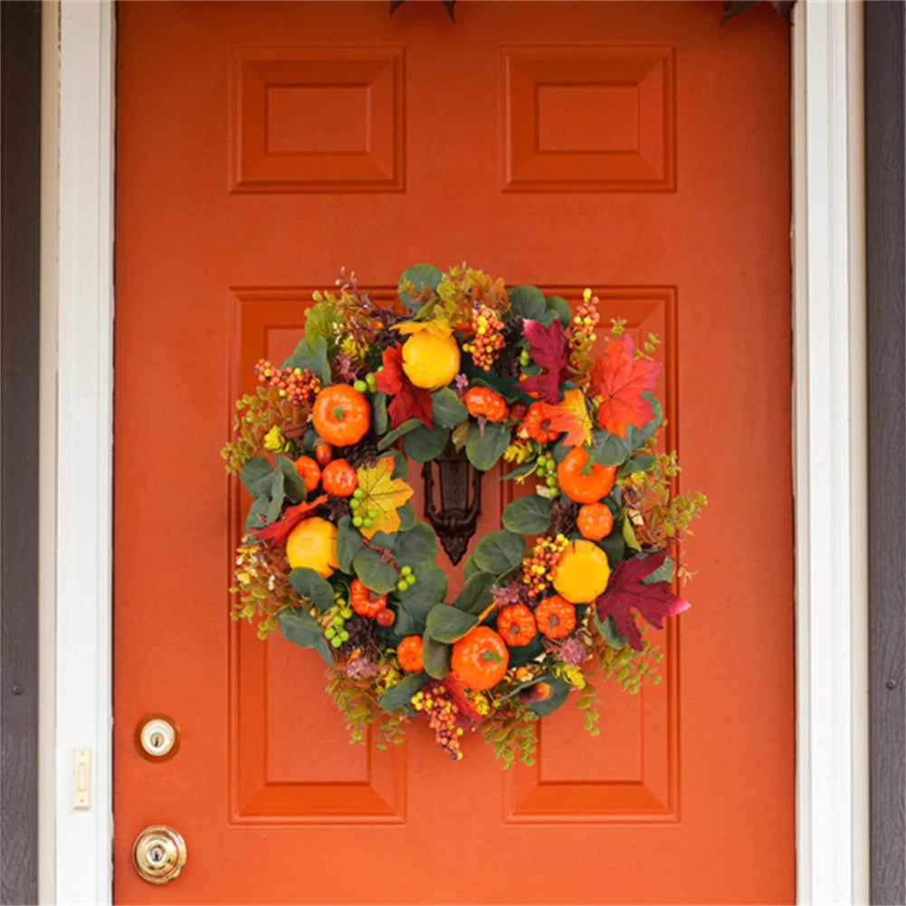 Fall Door Wreath