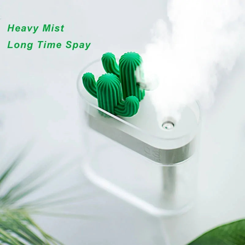 Ultrasonic Air Humidifier Clear Cactus